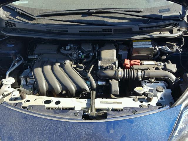 3N1CE2CP3HL366474 - 2017 NISSAN VERSA NOTE BLUE photo 7