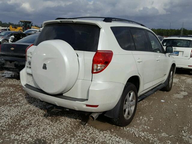 JTMZK31V675013247 - 2007 TOYOTA RAV4 LIMIT WHITE photo 4