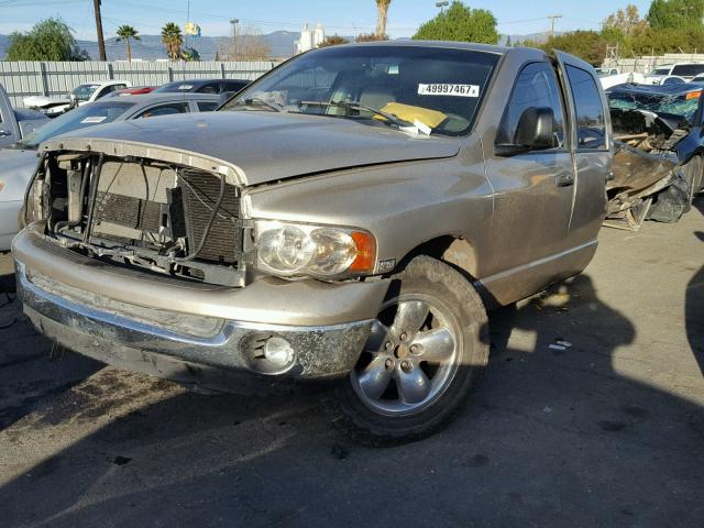 1D7HA18N54S658774 - 2004 DODGE RAM 1500 S BROWN photo 2