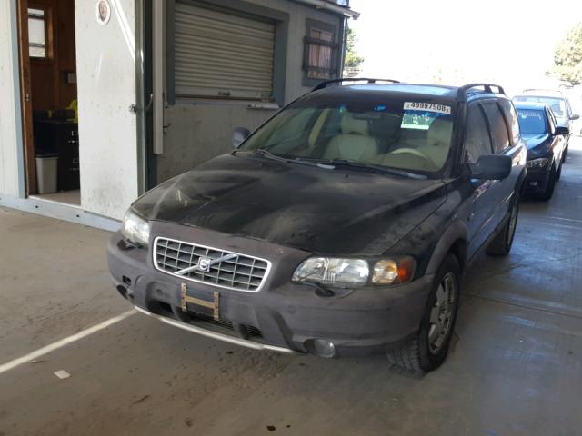 YV1SZ59H831111389 - 2003 VOLVO XC70 BLACK photo 2