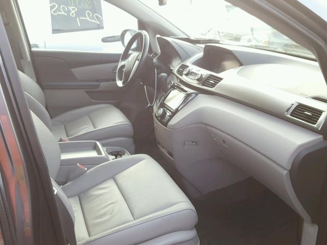 5FNRL5H64GB091080 - 2016 HONDA ODYSSEY EX GRAY photo 5