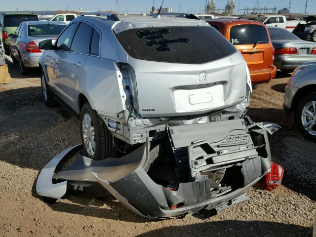 3GYFNBE38ES600771 - 2014 CADILLAC SRX LUXURY SILVER photo 3