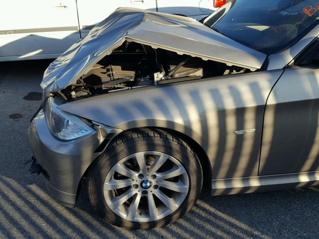 WBAPH5C56BA443596 - 2011 BMW 328 I SULE GRAY photo 9