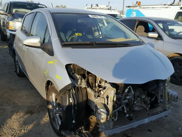 JTDKTUD31CD529904 - 2012 TOYOTA YARIS SILVER photo 1