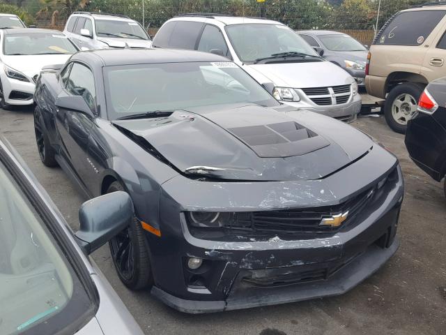 2G1FL1EP8F9800730 - 2015 CHEVROLET CAMARO ZL1 CHARCOAL photo 1