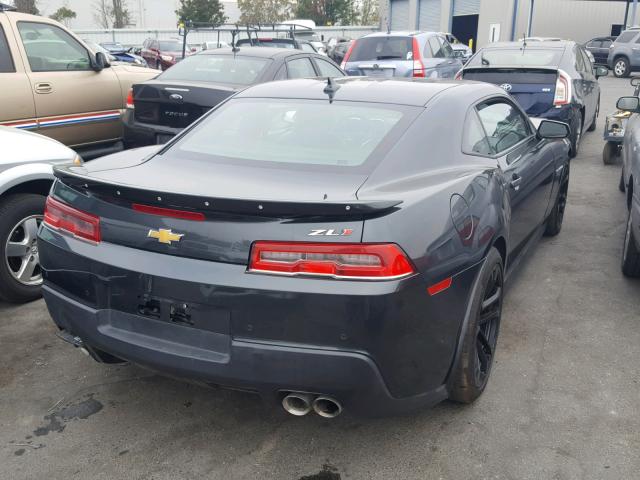 2G1FL1EP8F9800730 - 2015 CHEVROLET CAMARO ZL1 石墨色 照片 4