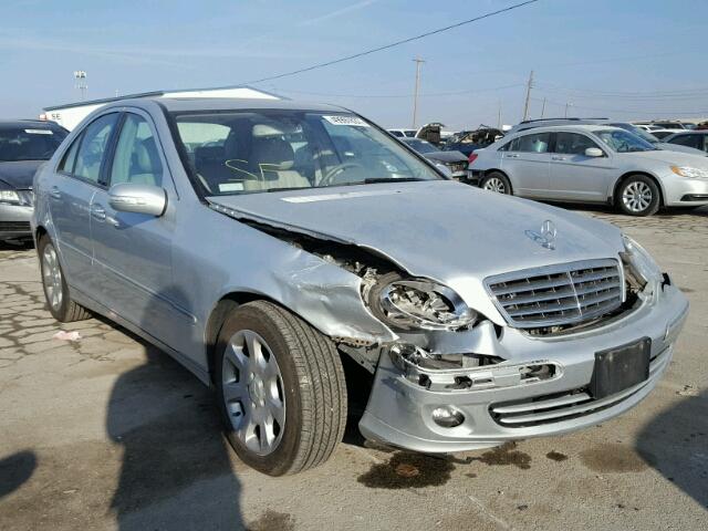 WDBRF92H86F795428 - 2006 MERCEDES-BENZ C GENERATI SILVER photo 1