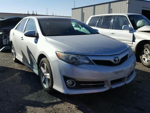 4T1BF1FK4DU234271 - 2013 TOYOTA CAMRY L SILVER photo 1