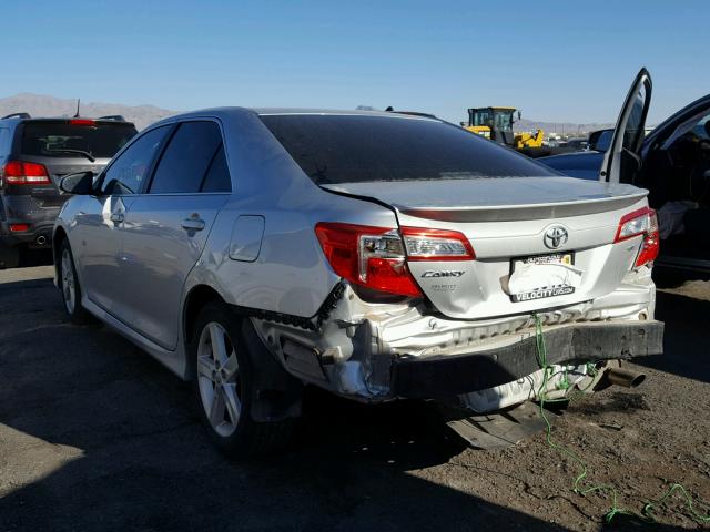 4T1BF1FK4DU234271 - 2013 TOYOTA CAMRY L SILVER photo 3