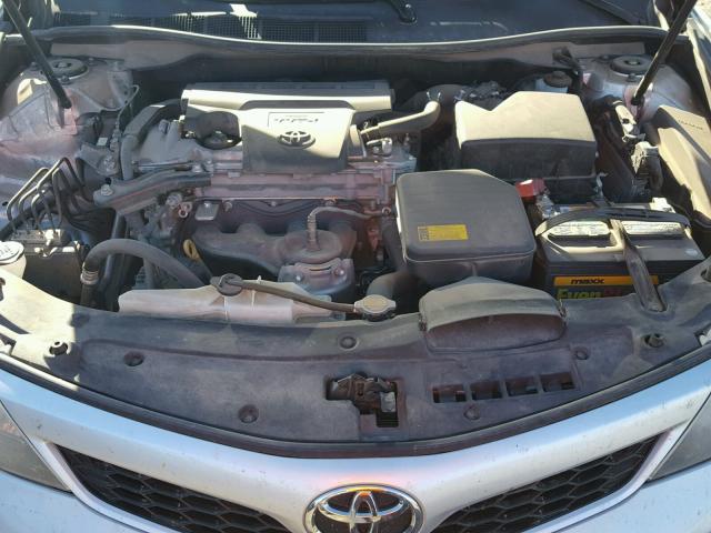 4T1BF1FK4DU234271 - 2013 TOYOTA CAMRY L SILVER photo 7