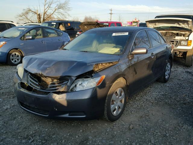 4T4BE46K18R021262 - 2008 TOYOTA CAMRY CE GRAY photo 2