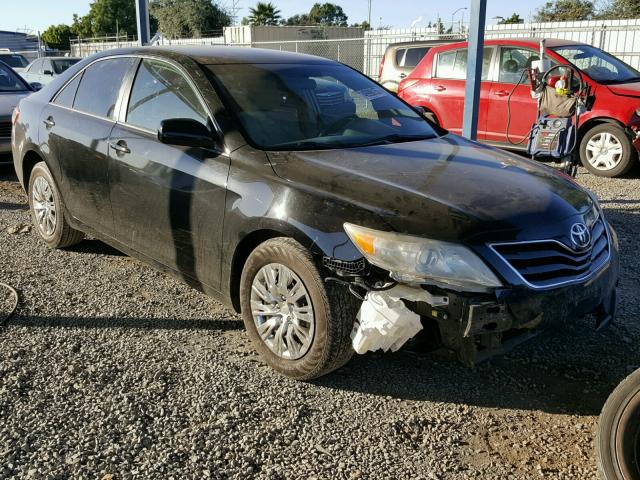 4T1BF3EK1BU199943 - 2011 TOYOTA CAMRY BASE BLACK photo 1
