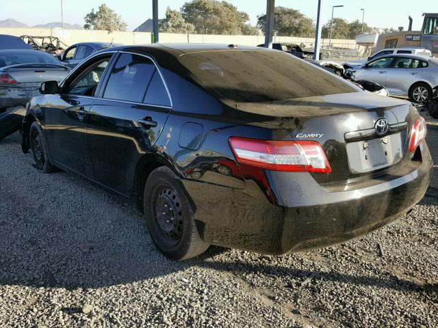 4T1BF3EK1BU199943 - 2011 TOYOTA CAMRY BASE BLACK photo 3