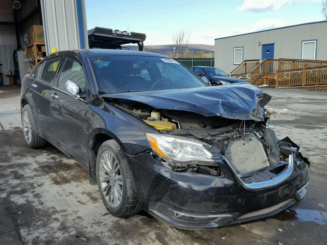 1C3BC2FG9BN520661 - 2011 CHRYSLER 200 LIMITE BLACK photo 1