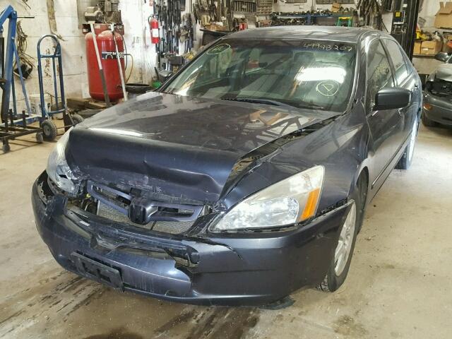 1HGCM66595A012237 - 2005 HONDA ACCORD EX GRAY photo 2