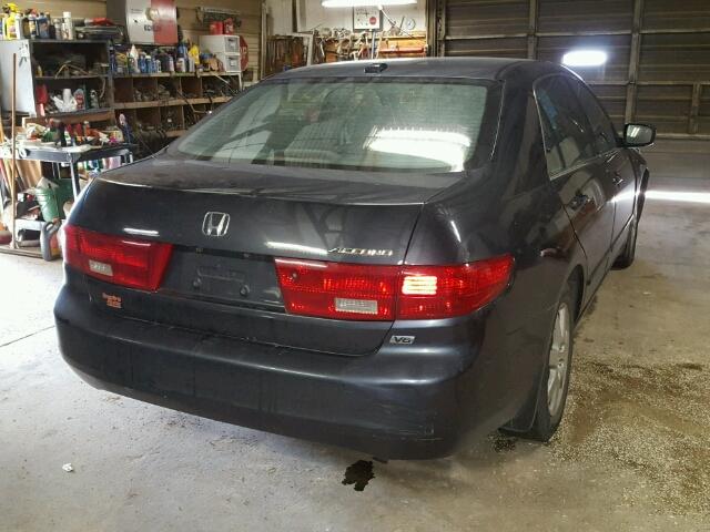 1HGCM66595A012237 - 2005 HONDA ACCORD EX GRAY photo 4