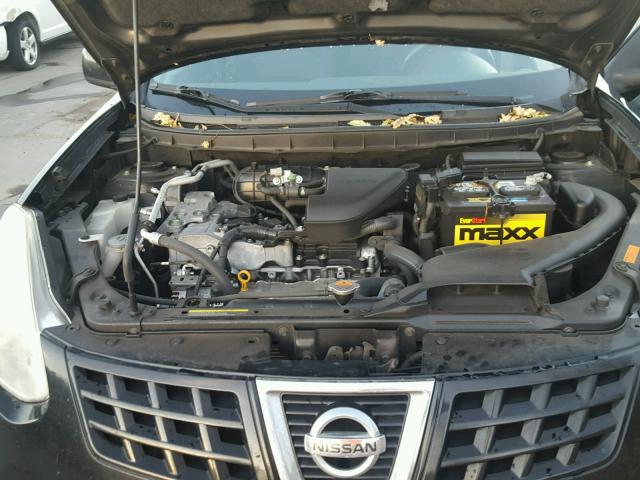 JN8AS58V19W163489 - 2009 NISSAN ROGUE S BLACK photo 7