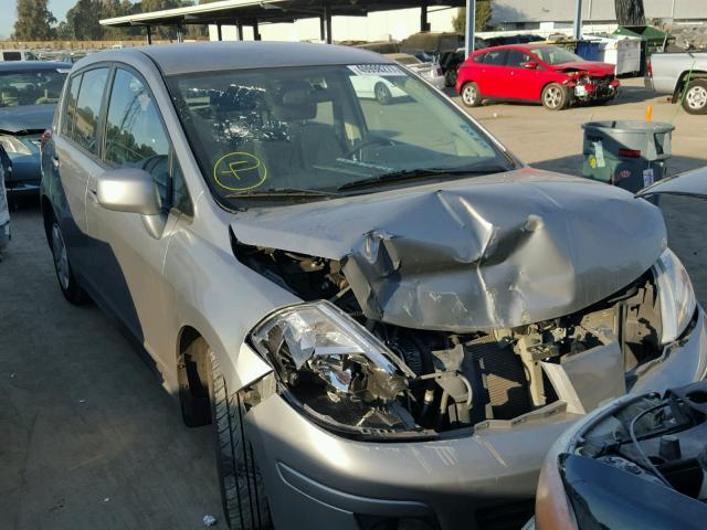 3N1BC1CP8BL358793 - 2011 NISSAN VERSA S GRAY photo 1