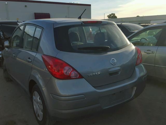 3N1BC1CP8BL358793 - 2011 NISSAN VERSA S GRAY photo 3