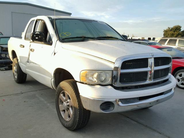 3D7KU286X3G766924 - 2003 DODGE RAM 2500 S WHITE photo 1