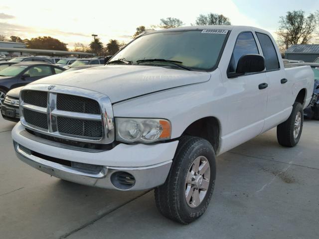 3D7KU286X3G766924 - 2003 DODGE RAM 2500 S WHITE photo 2