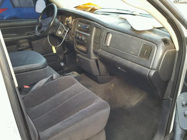 3D7KU286X3G766924 - 2003 DODGE RAM 2500 S WHITE photo 5