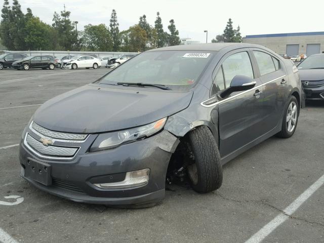 1G1RH6E40DU136828 - 2013 CHEVROLET VOLT CHARCOAL photo 2