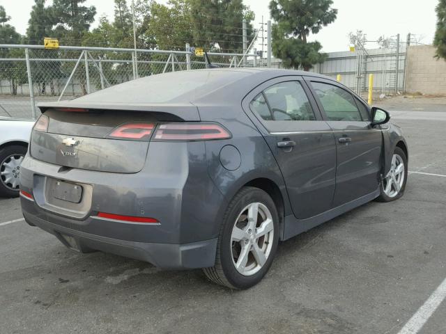 1G1RH6E40DU136828 - 2013 CHEVROLET VOLT CHARCOAL photo 4