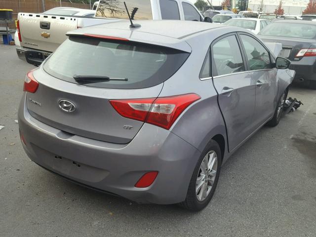 KMHD35LH5FU236437 - 2015 HYUNDAI ELANTRA GT GRAY photo 4