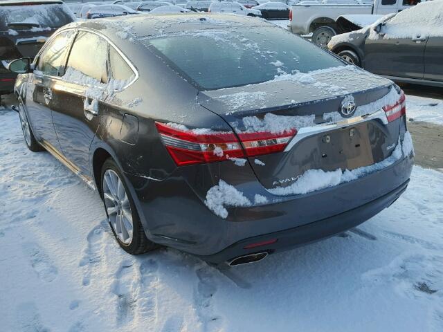 4T1BK1EB6DU055565 - 2013 TOYOTA AVALON BAS Сірий фото 3