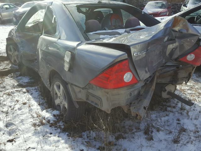 1HGEM22904L082612 - 2004 HONDA CIVIC EX Boz foto 3