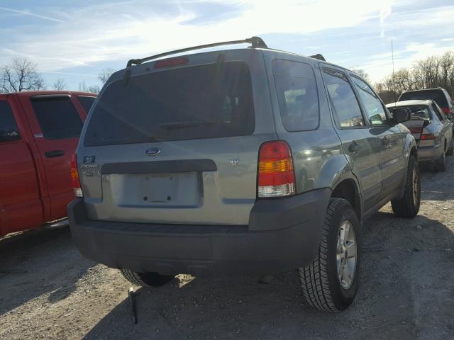 1FMYU03107KA65582 - 2007 FORD ESCAPE XLT GREEN photo 4