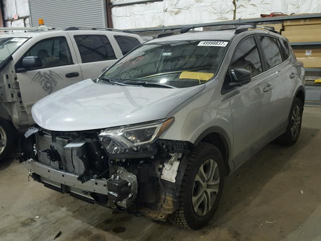 2T3BFREV0HW632455 - 2017 TOYOTA RAV4 LE GRAY photo 2