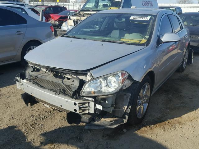 1G1ZD5E07CF114718 - 2012 CHEVROLET MALIBU 2LT SILVER photo 2