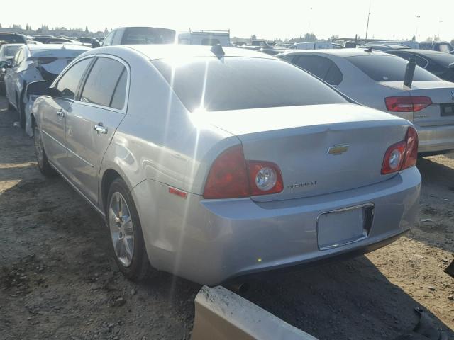 1G1ZD5E07CF114718 - 2012 CHEVROLET MALIBU 2LT SILVER photo 3