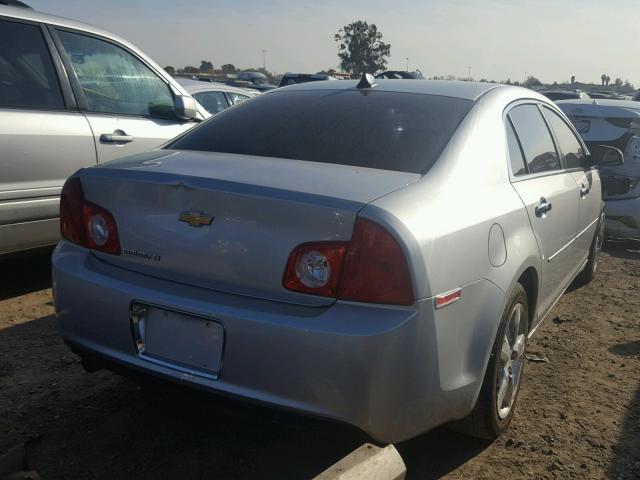 1G1ZD5E07CF114718 - 2012 CHEVROLET MALIBU 2LT SILVER photo 4