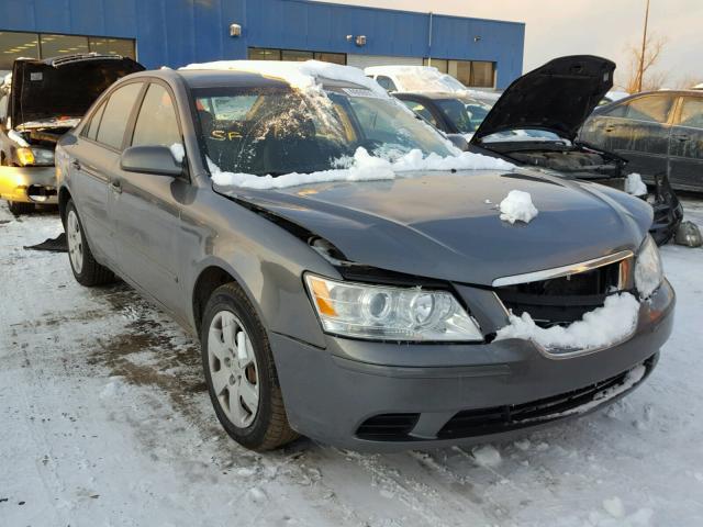 5NPET46C19H546294 - 2009 HYUNDAI SONATA GLS GRAY photo 1