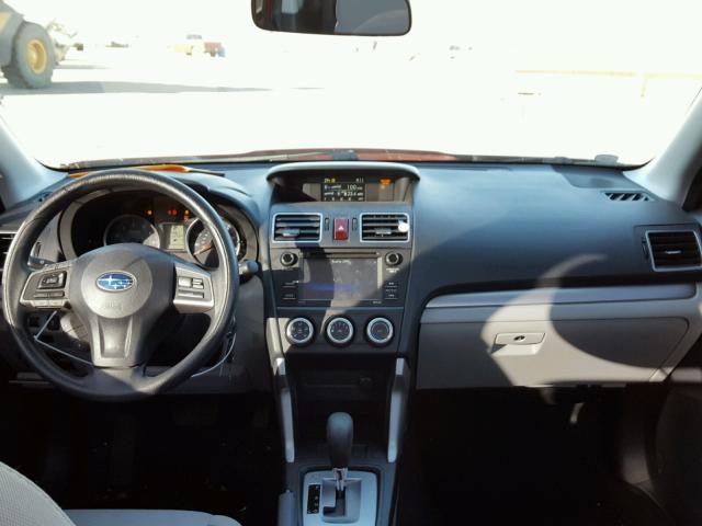 JF2SJABC8GH459437 - 2016 SUBARU FORESTER 2 RED photo 9