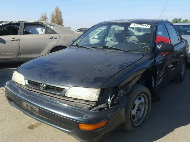 1NXBA02EXVZ632630 - 1997 TOYOTA COROLLA BA GREEN photo 2