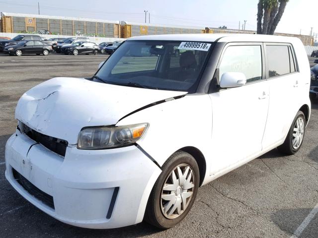 JTLKE50E891071705 - 2009 TOYOTA SCION XB Ақ фото 2