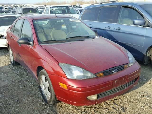 1FAFP38303W129756 - 2003 FORD FOCUS ZTS RED photo 1