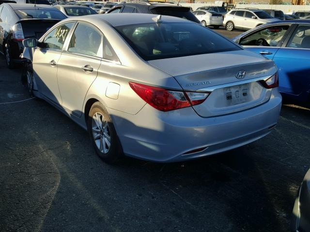 5NPEB4AC0BH264941 - 2011 HYUNDAI SONATA GLS BLUE photo 3