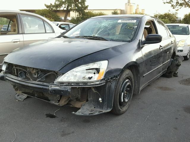 JHMCM56397C010811 - 2007 HONDA ACCORD SE BLACK photo 2