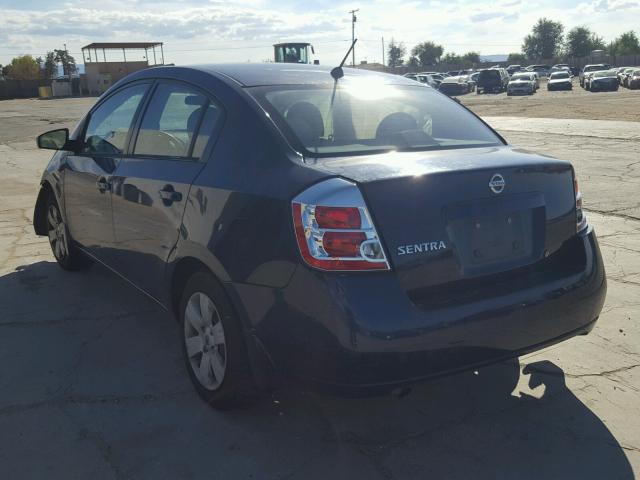 3N1AB61E08L677921 - 2008 NISSAN SENTRA 2.0 BLUE photo 3