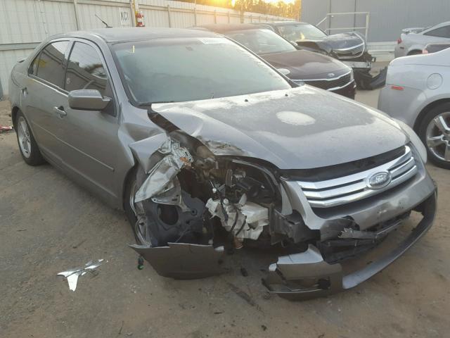 3FAHP07Z18R134648 - 2008 FORD FUSION SE GRAY photo 1