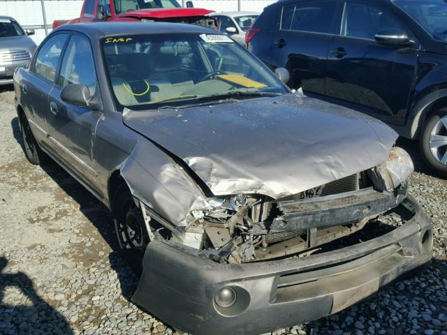 KNAFB121025169437 - 2002 KIA SPECTRA BA BROWN photo 1