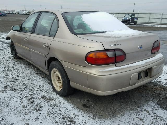 1G1ND52J8Y6140537 - 2000 CHEVROLET MALIBU GOLD photo 3