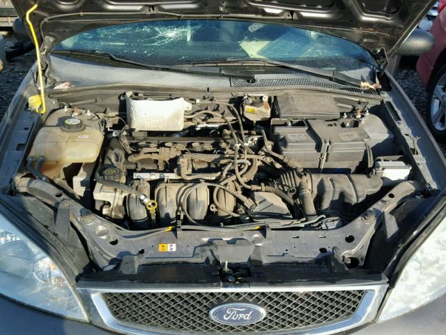 1FAFP34N57W255446 - 2007 FORD FOCUS ZX4 GRAY photo 7