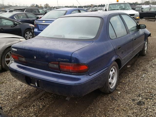 1Y1SK5268TZ031882 - 1996 GEO PRIZM BASE ლურჯი ფოტო 4