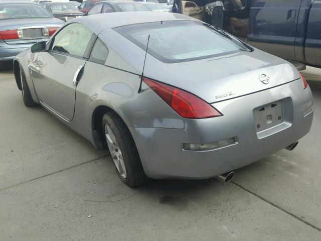 JN1AZ34E14T051564 - 2004 NISSAN 350Z COUPE SILVER photo 3